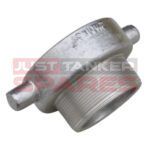 BSP Lugged Adaptor Female 2″ X 2 1/2″ Male Aluminium