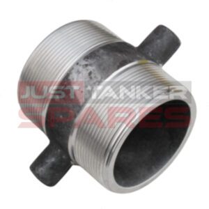 BSP Lugged Aluminium Nipples – Aluminium, 2 1/2″