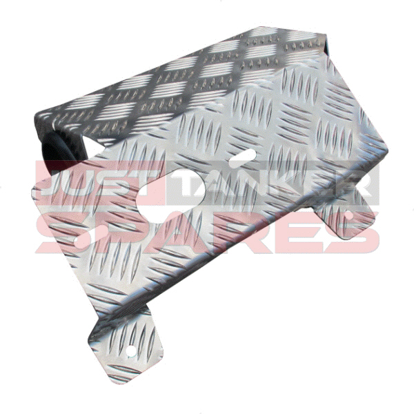 Rear Lamp Holder Aluminium Chequer Plate Off Side