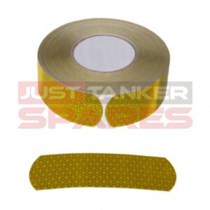 Conspicuity Tape Yellow Tanker 50m