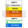 Grade Product Indicator Label