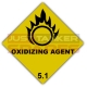 Triplex Warning Diamonds Single Sided Oxidisng Agent 5.1