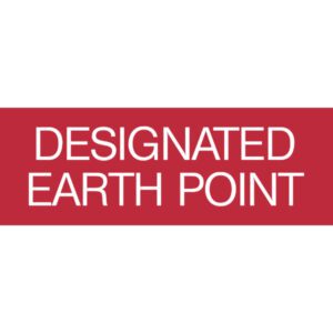 Label – Designated Earth Point