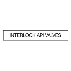 Label – Interlock API Valves – 130 x 20mm