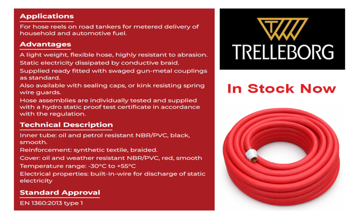 Read more about the article Fuel Delivery Hose Trelleborg