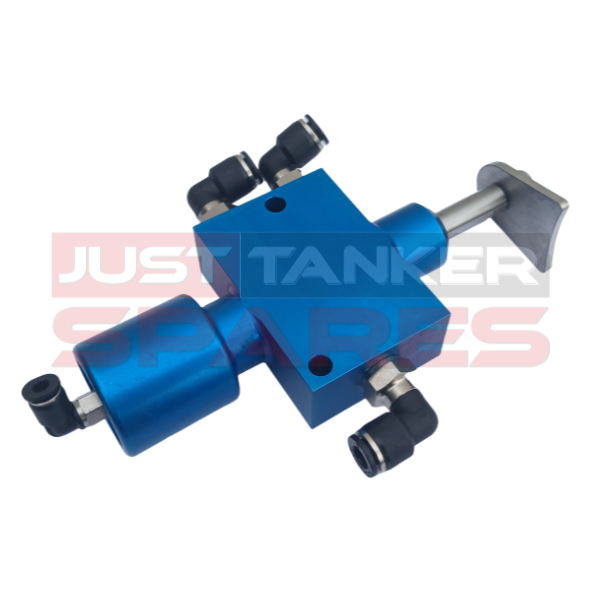 Alpeco Vapour Recovery Adapter Interlock, To Fit New Style Round Sight Glass